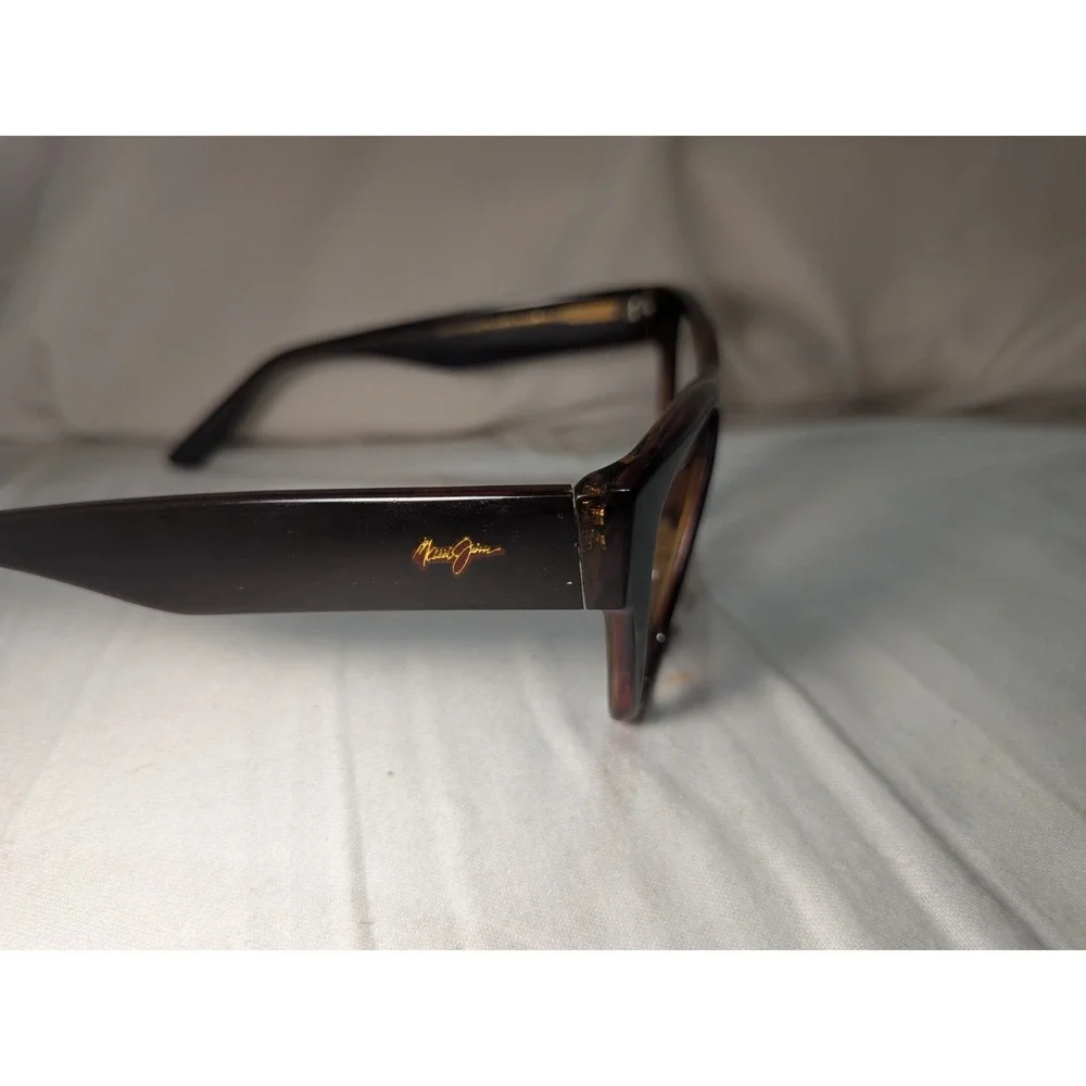MAUI JIM EKOLU MJ 867-24E BROWN 53.5/20/145 ITALY SUNGLASSES BG47